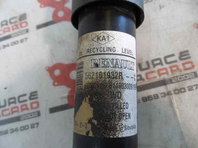 RENAULT 562101932R Amortiguador trasero  en stock Terrassa