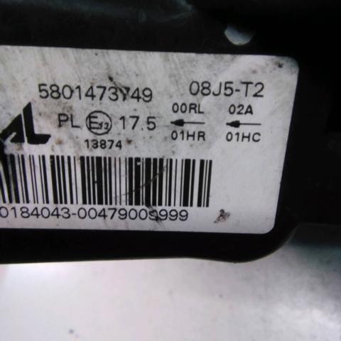 IVECO 5801473749 Faro derecho  en stock Valencia