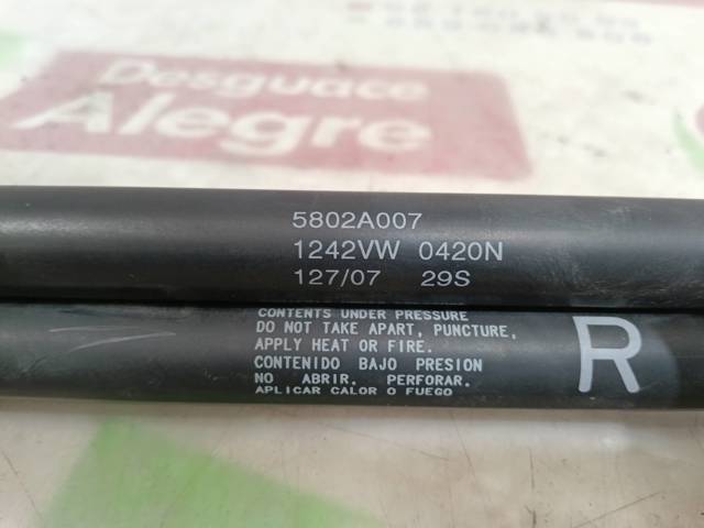 5802A007 MITSUBISHI Amortiguador maletero comprar Madrid