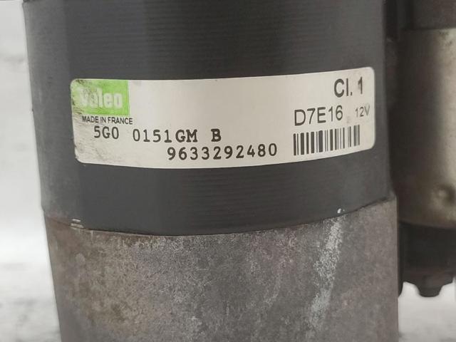 Motor de arranque Peugeot 408