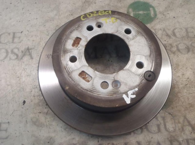 Disco de freno trasero 5841139600 HYUNDAI