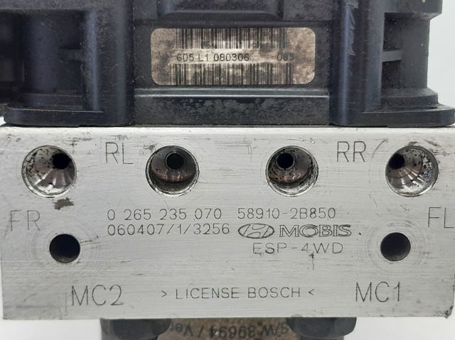 589102B850 HYUNDAI Módulo hidráulico de ABS  comprar en Lleida