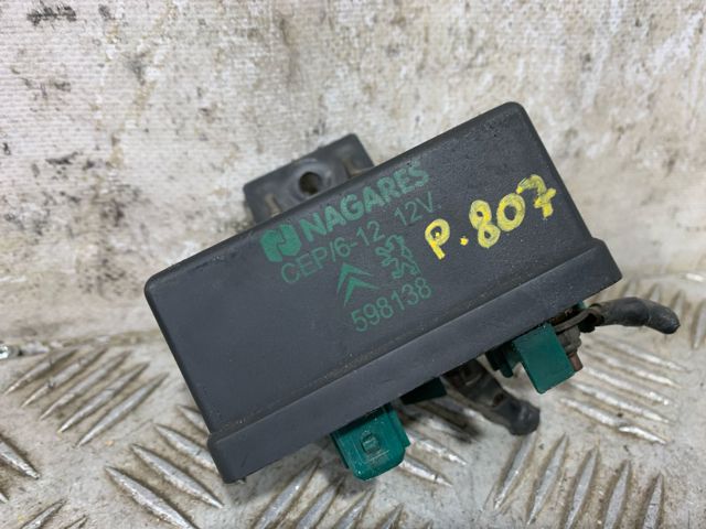 598138 PEUGEOT Relé de los calentadores  en stock Huelva