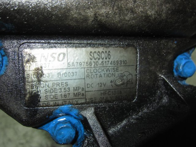Compresor de aire acondicionado Fiat Siena 178