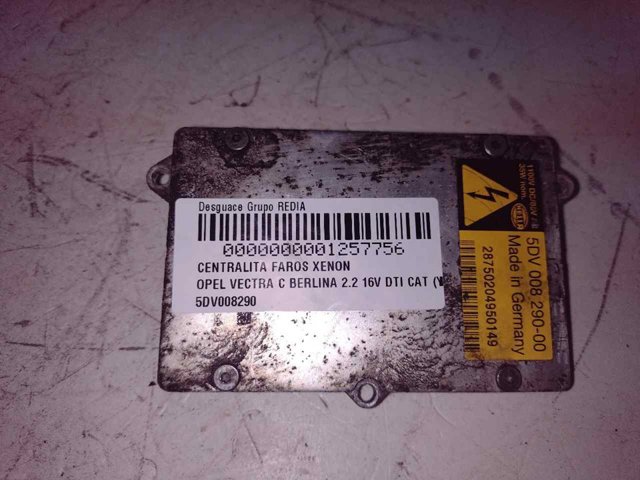 OPEL 5DV00829000 Centralita, faros xenon  comprar en Ponferrada