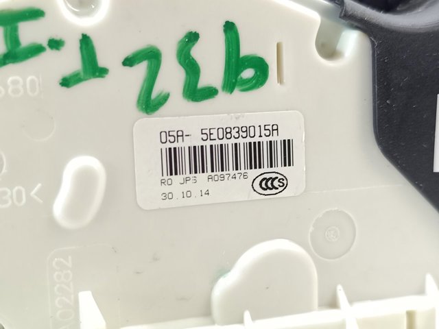 5E0839015A VAG Cerradura de puerta trasera izquierda comprar Alcalá