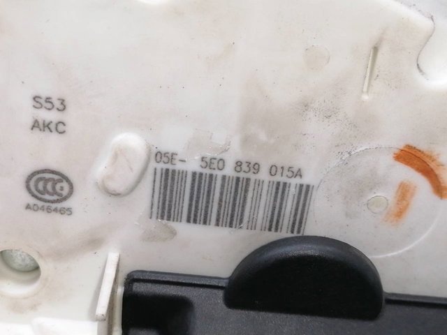 5E0839015A VAG Cerradura de puerta trasera izquierda comprar Bilbao