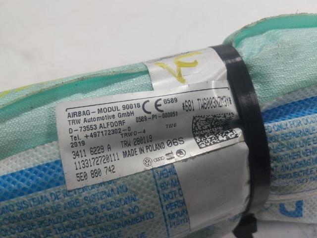 5E0880742 Airbag de cortina lateral derecha comprar Girona
