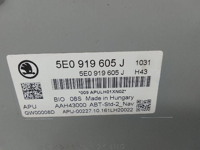 Pantalla para Skoda Octavia 5E5, 5E6