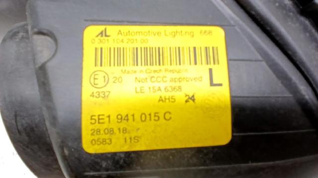 5E1941015C Faro izquierdo comprar Sevilla