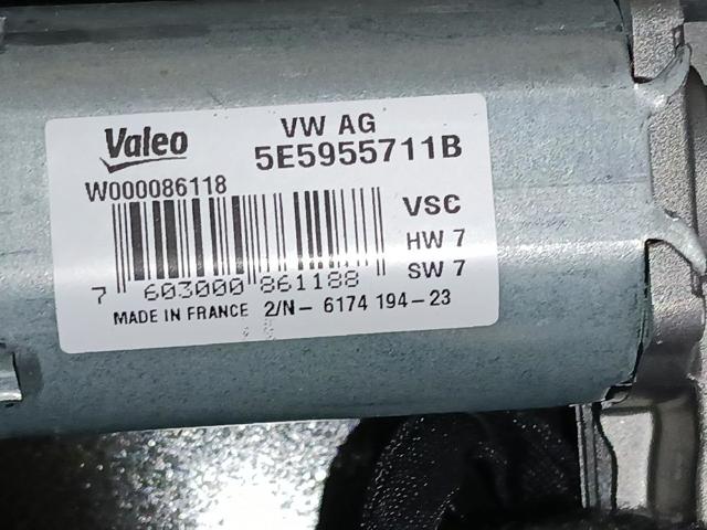 5E5955711B Motor del limpiaparabrisas trasero  comprar en Reus