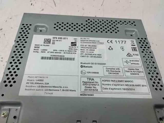 VAG 5F0035871  disponible España