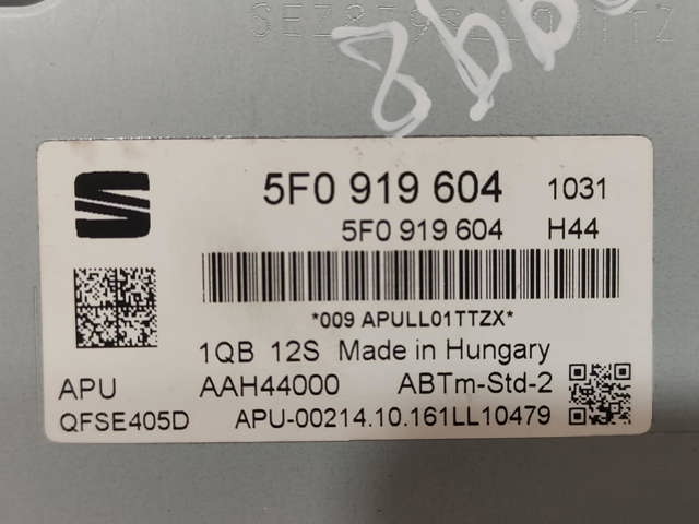 VAG 5F0919604  disponible España