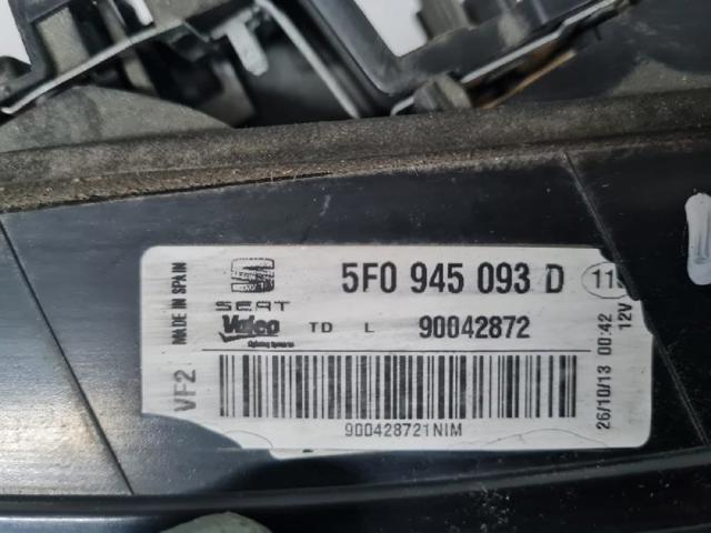 VAG 5F0945093D Piloto trasero interior izquierdo  en stock Salamanca