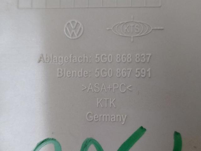 5G0868837 VAG Luz de techo interior (cabina) comprar Madrid