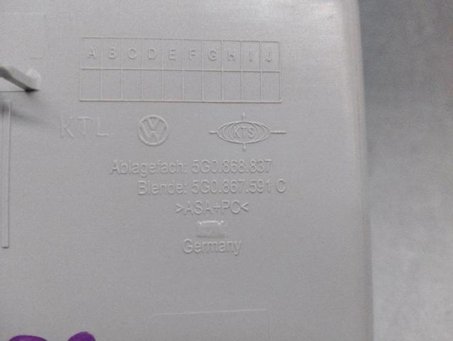 5G0868837 VAG Luz de techo interior (cabina) comprar Bilbao