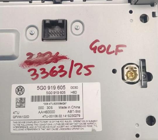 5G0919605 VAG Radio comprar Bilbao