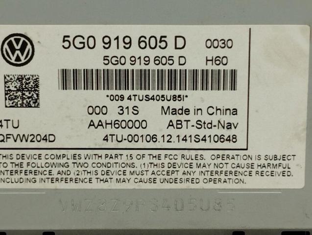 5G0919605D VAG Pantalla comprar Madrid