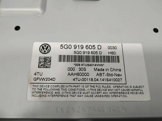 5G0919605D VAG