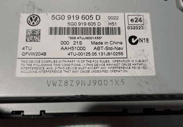 VAG 5G0919605D Pantalla multifunción  comprar en Ponferrada