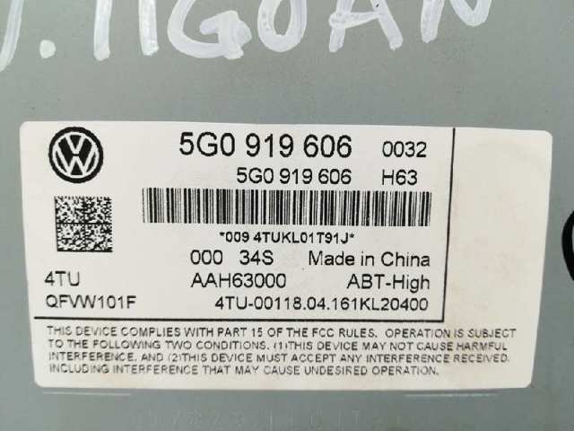 VAG 5G0919606 Radio comprar Tarragona