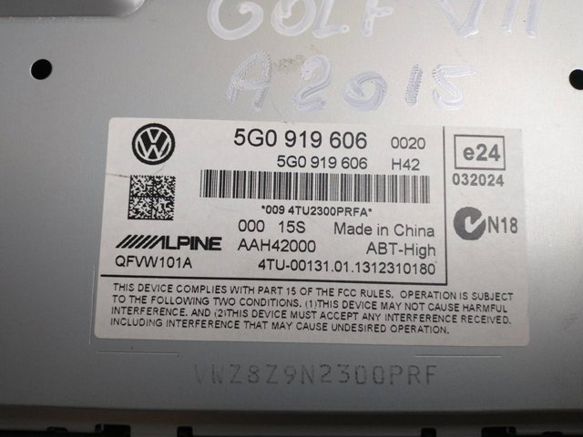 5G0919606 VAG