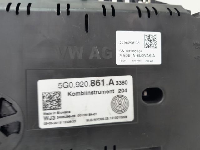 5G0920861A Cuadro instrumentos  en stock Sabadell