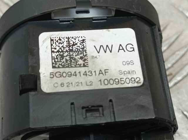 5G0941431AF VAG Interruptor de luces en el tablero  en stock Huelva