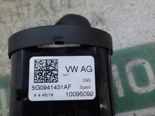 VAG 5G0941431AFWZU Interruptor de luces en el tablero  disponible Valladolid