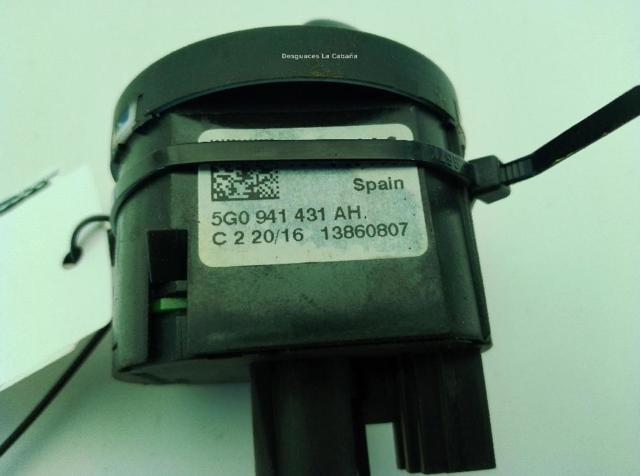 5G0941431AFWZU VAG Interruptor de luces en el tablero comprar Madrid