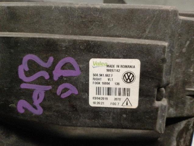 VAG 5G0941662F Faro antiniebla derecho  comprar en Albacete