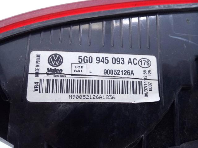 5G0945093AC Piloto trasero interior izquierdo comprar Girona