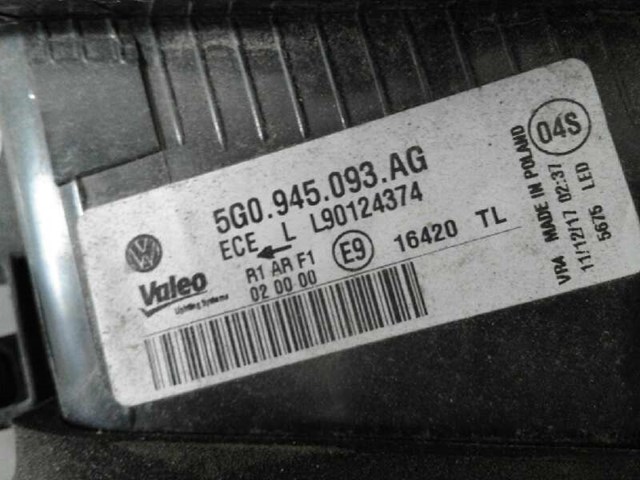 5G0945093AG Piloto trasero interior izquierdo  disponible Utrera