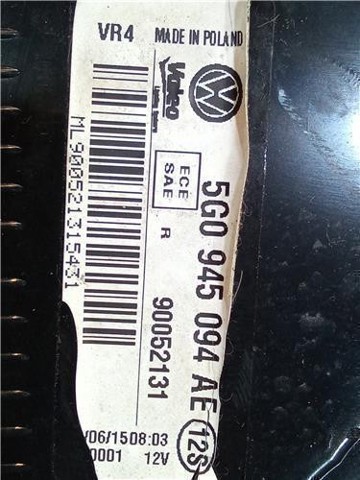 VAG 5G0945094AE Piloto trasero interior derecho  comprar en Murcia
