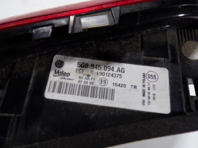 VAG 5G0945094AG Piloto trasero interior derecho  comprar en Ponferrada