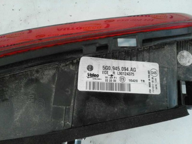 VAG 5G0945094AG Piloto trasero interior derecho  en stock Valencia