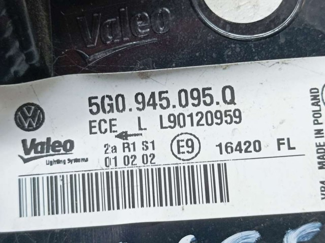 VAG 5G0945095Q Piloto trasero exterior izquierdo  comprar en Murcia