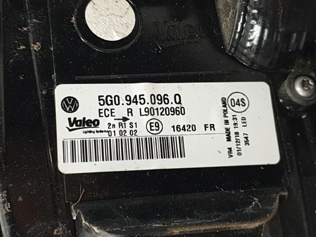 5G0945096Q Piloto trasero exterior derecho comprar Almería