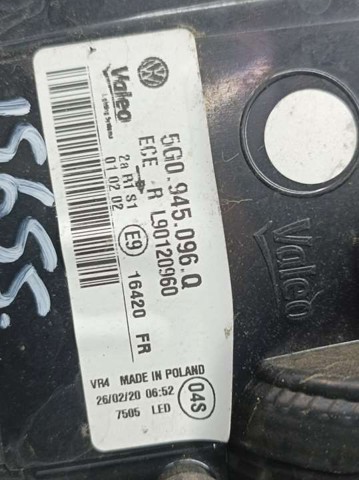 5G0945096Q VAG Piloto trasero exterior derecho  disponible Ourense