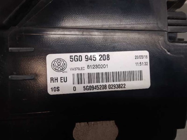 5G0945208 Piloto trasero exterior derecho  comprar en Zaragoza