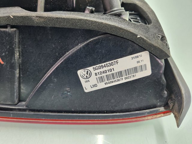 5G0945307F Piloto trasero interior izquierdo  en stock Sabadell
