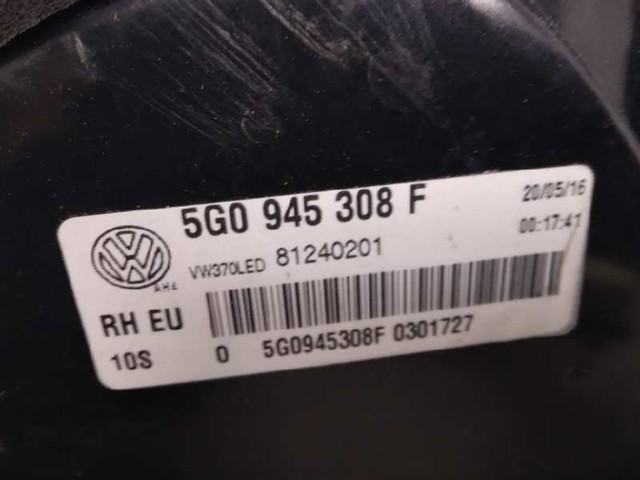 VAG 5G0945308F Piloto trasero interior derecho  comprar en Ponferrada