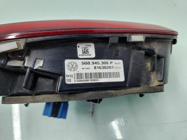 VAG 5G0945308P Piloto trasero interior derecho  en stock Salamanca