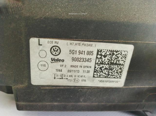 5G1941005 Faro izquierdo comprar Almería