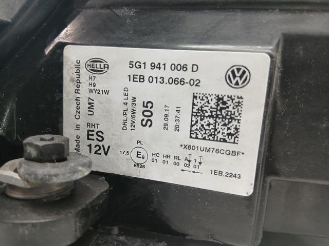 VAG 5G1941006D Faro derecho  en stock Salamanca
