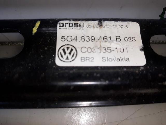 5G4839461B VAG Mecanismo de elevalunas de la puerta trasera izquierda  disponible Vigo