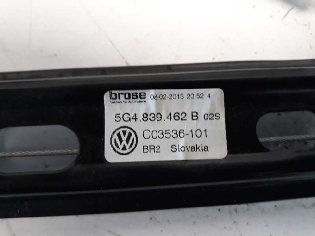 VAG 5G4839462B Mecanismo de elevalunas de la puerta trasera derecha comprar Barcelona