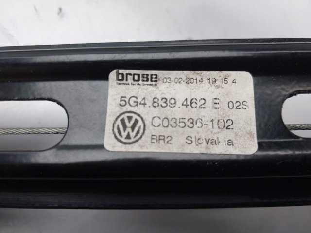 VAG 5G4839462B Mecanismo de elevalunas de la puerta trasera derecha comprar Tarragona