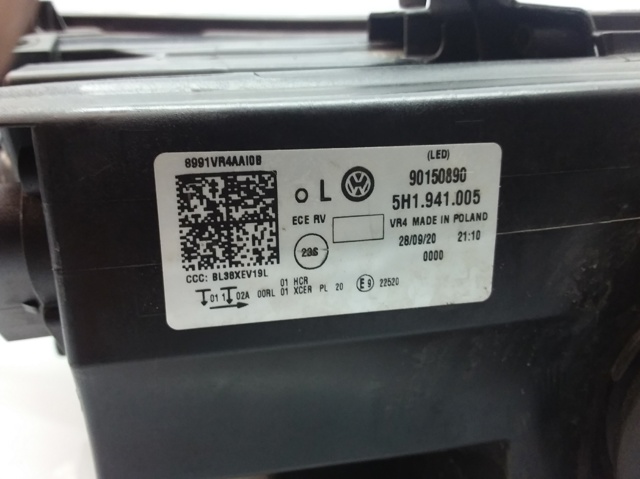 Faro izquierdo Volkswagen Golf 8 CD1, DA1