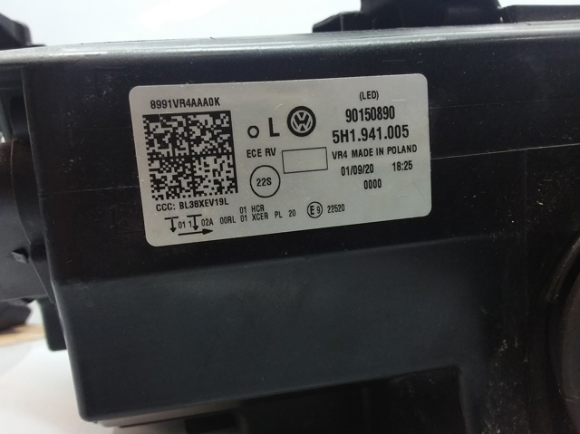 Faro izquierdo Volkswagen Golf 8 CD1, DA1